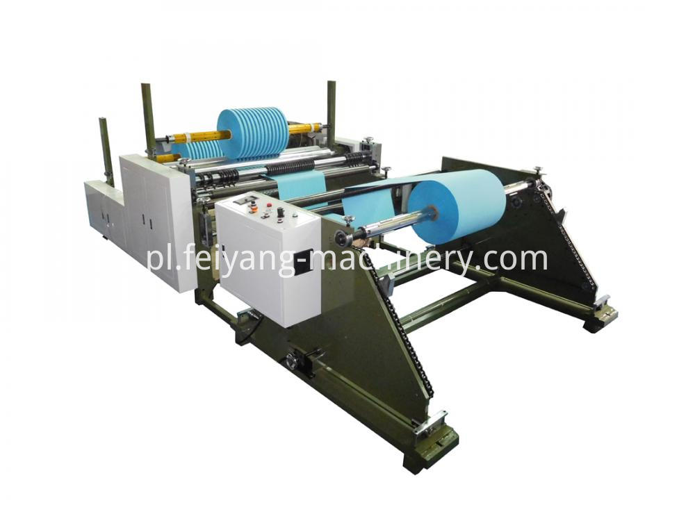 maszyna do cięcia papieru na liny papierowe paper slitting machine for paper ropes